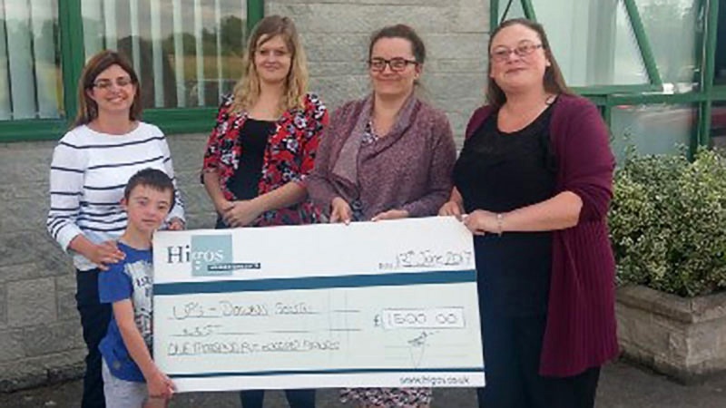 HIGOS £1500 Donation