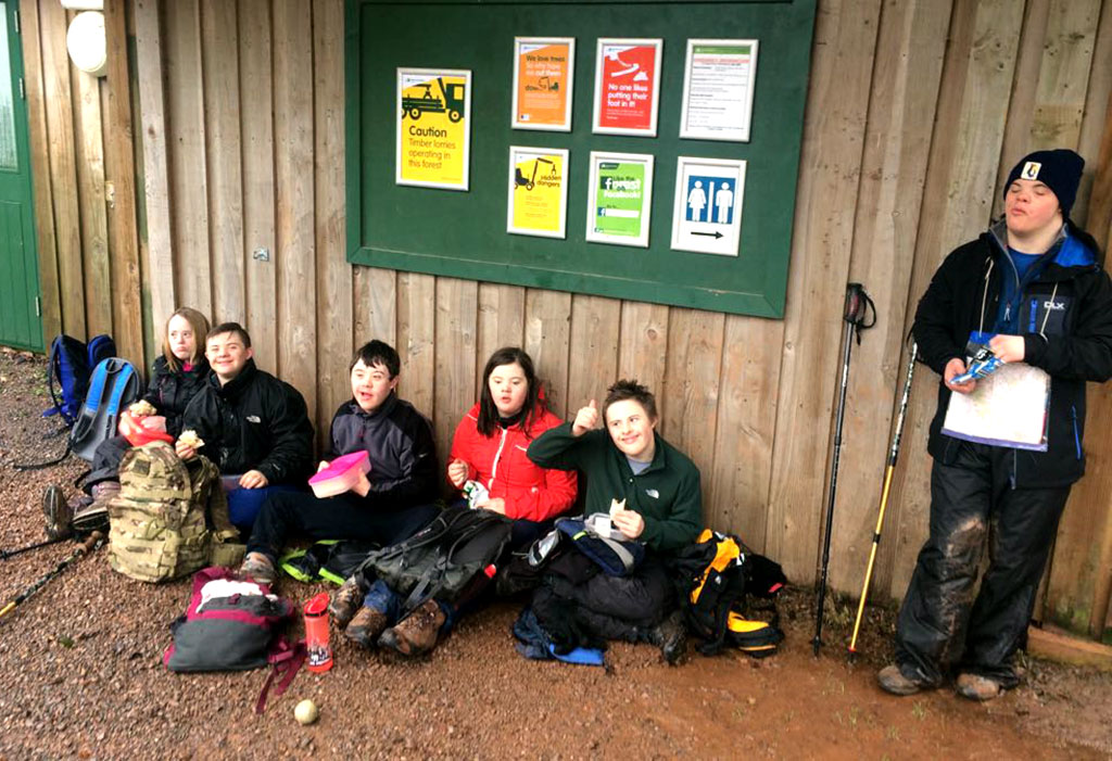 Ten Tors Jubilee Challenge 2019 - Ups and Downs Southwest the 2018 group taking a rest