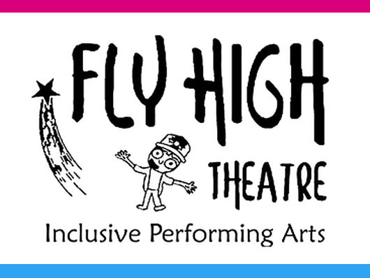 Fly High Theatre Logo - Dancing Singing Acting for Ups and Downs Southwest Weston-super-Mare Youth Club