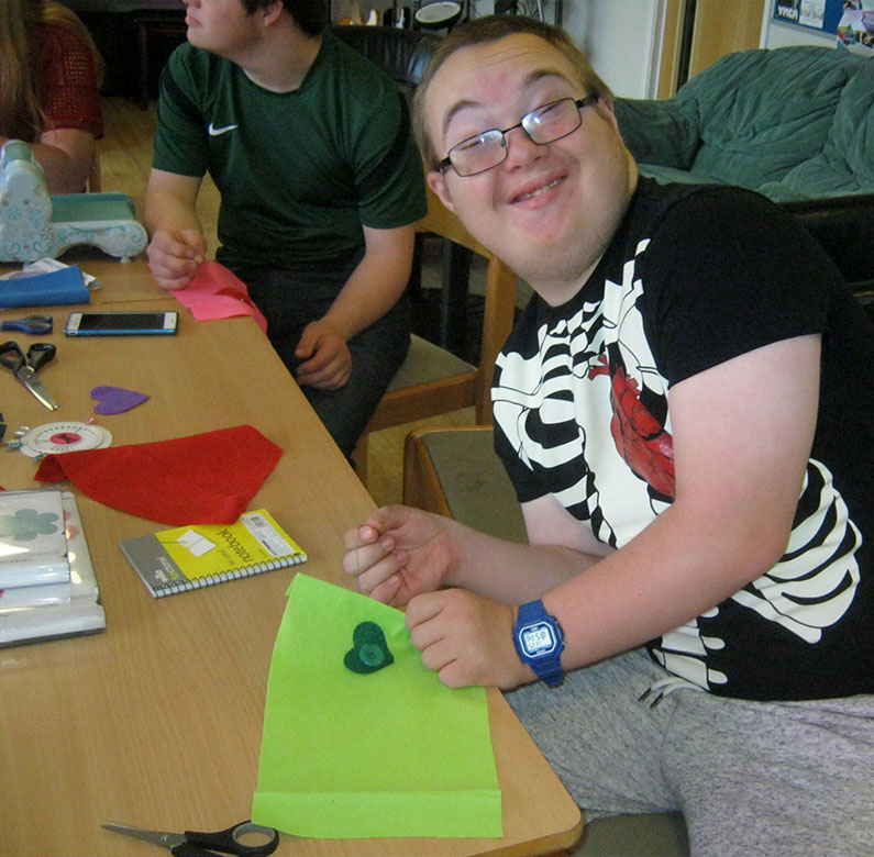 Sewing Workshop - Weston-super-Mare Youth Club - Ups and Downs Southwest