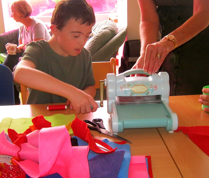 Sewing Workshop - Weston-super-Mare Youth Club - Ups and Downs Southwest