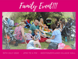 Summer Family Event 2022 @ Westonzoyland Village Hall | Westonzoyland | England | United Kingdom