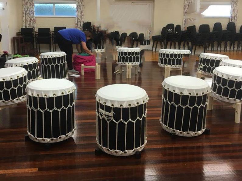 Taiko Drumming - Weston-super-Mare Youth Club