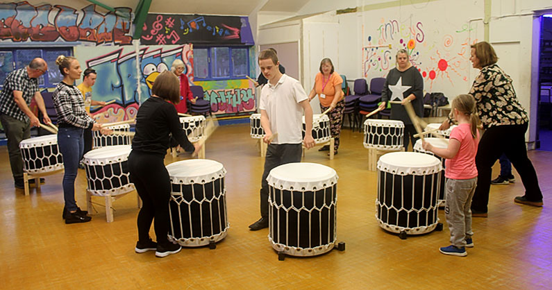 Taiko Drumming - Ups and Downs Southwest
