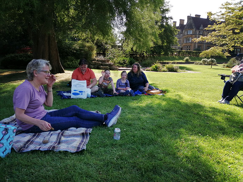 Picnic in the Park Sherborne Youth Club