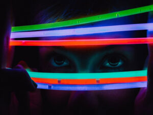 UV glowsticks choreography @ YMCA | England | United Kingdom