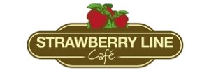 Strawberry Line Cafe and Cycling Logo