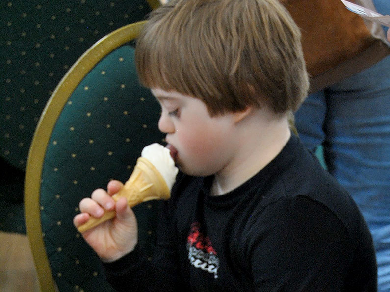 Summer Family Event 2023 Eating Ice Cream